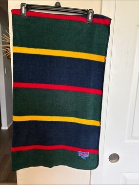 Dunbrooke Sport Striped Fleece in Green, Navy & Red